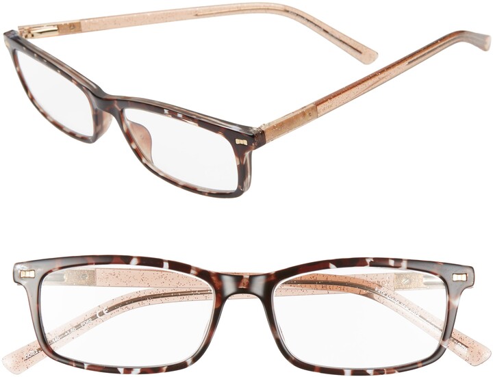 Kate Spade Jodie 50mm Rectangular Reading Glasses ShopStyle Eyeglasses