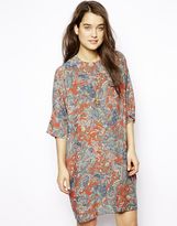 Thumbnail for your product : ASOS Shift Dress In Large Paisley Print