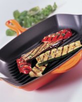 Thumbnail for your product : Le Creuset Enameled Cast-Iron 10-1/4 Square Skillet Grill, Flame