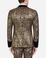 Thumbnail for your product : Dolce & Gabbana Tuxedo Jacket With Velvet Details
