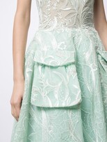 Thumbnail for your product : Saiid Kobeisy Floral-Embroidered Maxi Dress