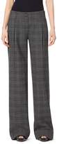 Thumbnail for your product : Michael Kors Collection Glendplaid Stretch-Flannel Wide-Leg Pants