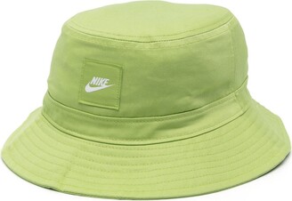 Nike Logo-Patch Cotton Bucket Hat