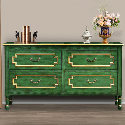 Rosdorf Park Green Solid + Manufactured Wood Sideboard