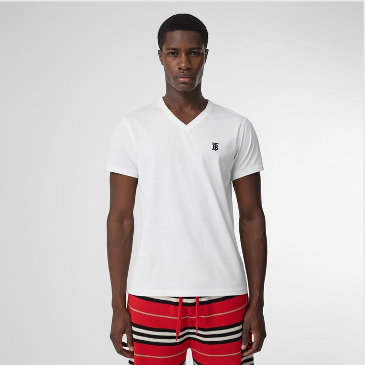 burberry v neck t shirts