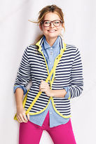 Thumbnail for your product : Lands' End Women's Long Sleeve Stripe Drifter Blazer