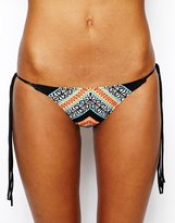 Thumbnail for your product : Rip Curl Queen Print Tie Side Brazilian Bikini Brief