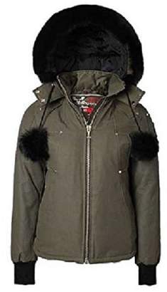 Moose Knuckles Beaver Ladies Jacket Colour with Black Fur Size MK2558LJ
