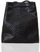 Thumbnail for your product : Seda Cek Italian Leather Bucket Bag "Python"