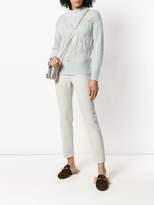 Thumbnail for your product : Peserico braided knit sweater