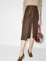Thumbnail for your product : Eftychia Layered Pencil Skirt