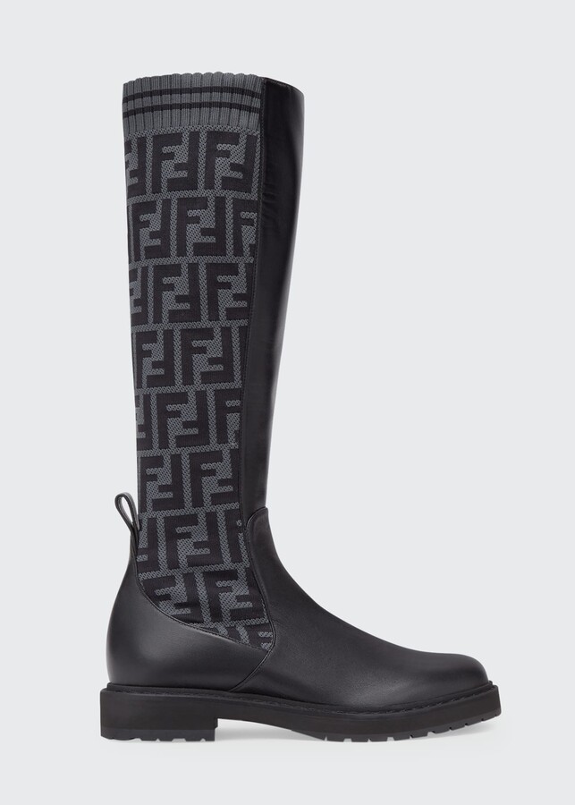fendi stocking boots