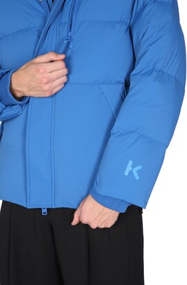 Kenzo Down Jacket With Logo Print