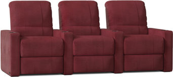 Latitude Run Inuya Home Theater Row Seating (Row of 3)