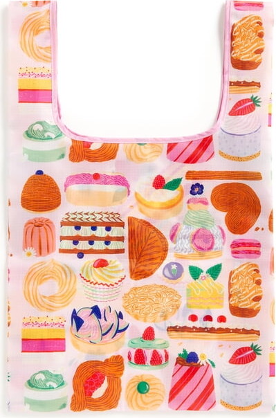 Sweet Confections Packable Nylon Tote Bag, (Hardcover)