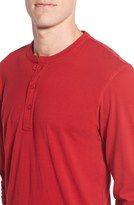 Thumbnail for your product : Nordstrom Men's Brushed Pima Cotton Long Sleeve Henley