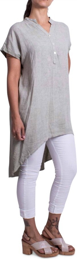 GIGI MODA Silvia Shirt Dress In Green