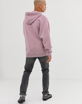 Thumbnail for your product : ASOS DESIGN oversized hoodie in dusty lilac