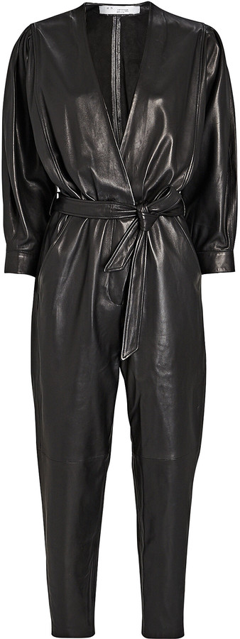 iro leather jumpsuit