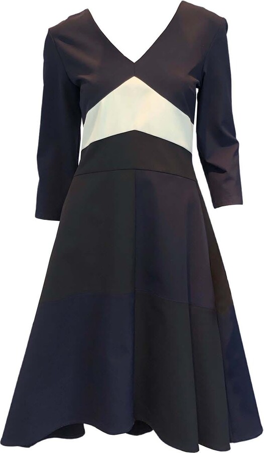 Snider Blue / Black / White Star Dress