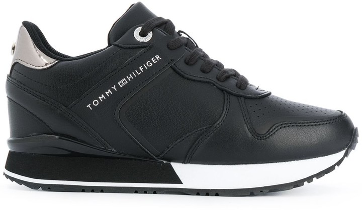 Tommy Hilfiger Dressy wedge low-top sneakers - ShopStyle