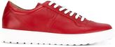 Thumbnail for your product : Ferragamo two tone low-top sneakers
