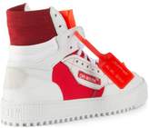 Thumbnail for your product : Off-White Off-Court Tumbled Leather Sneakers