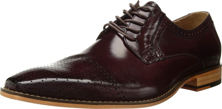 Stacy Adams Cap Toe Oxford Men's Brown Shoes | ShopStyle