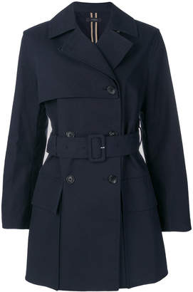 Joseph double breasted short trench coat