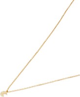 Thumbnail for your product : Feidt Paris 18kt Yellow Gold Diamond Moon Pendant Necklace