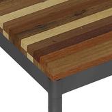Thumbnail for your product : Crate & Barrel Reclaimed Wood Top/ Hammered Base 48x28 Dining Table