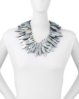 Thumbnail for your product : Viktoria Hayman Three-Strand Mother-of-Pearl Necklace