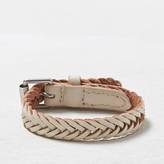 Thumbnail for your product : American Eagle Braided Leather Cuff