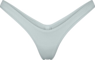 Cotton Jersey Micro Dipped Thong