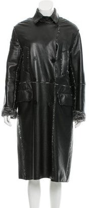 Missoni Longline Double-Breasted Coat