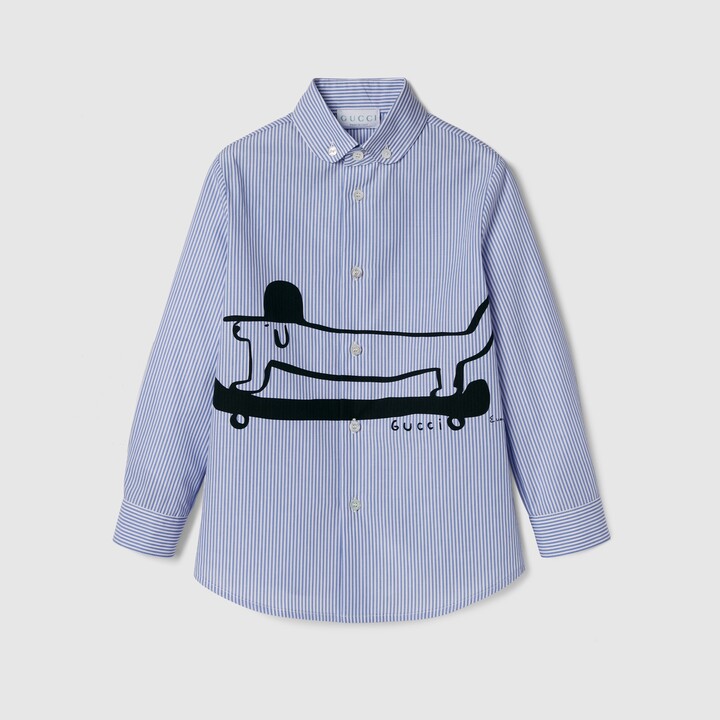 Gucci Children's cotton T-shirt with print