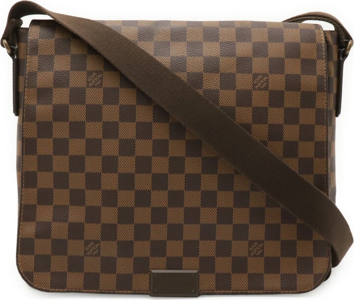 Louis Vuitton Brown Damier Canvas Shoulder Bag (Pre-Owned)