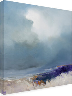 Dolans On The Beach On Canvas by Patrick Dennis Graphic Art