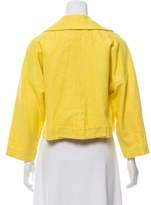Thumbnail for your product : Marni Open Front Round Collar Jacket