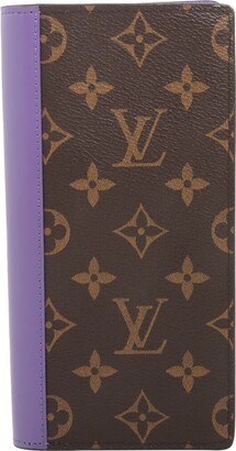 Louis Vuitton Purple X Brown Canvas Portefeuille Brazza Nm (Authentic  Pre-Owned) - ShopStyle Wallets & Card Holders