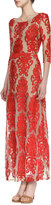 Thumbnail for your product : For Love & Lemons San Marcos Open-Back Lace Maxi Dress