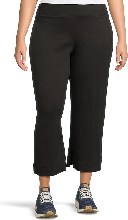 Pact Airplane Wide Leg Pants Women's Clothing Black 1 : MD Cotton