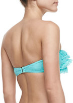 Thumbnail for your product : Juicy Couture Prima Donna Ruffled Bandeau Swim Top