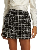 Thumbnail for your product : Ronny Kobo Quinn Tweed Skirt