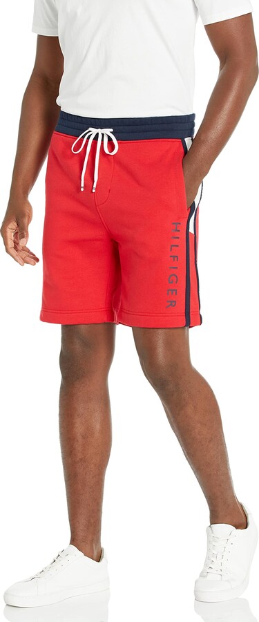 Tommy Hilfiger Red Men's Shorts | ShopStyle