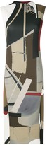 Thumbnail for your product : OSKLEN Abstract Print Midi Dress