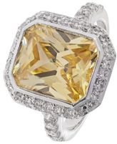Thumbnail for your product : Michela Pave Accented Solitaire Ring