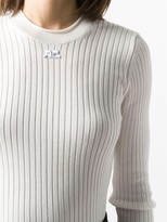 Thumbnail for your product : Courreges Ribbed Knit Jumper