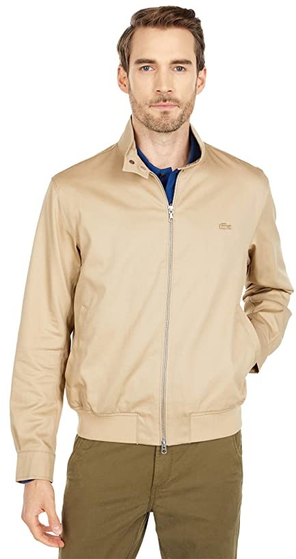 lacoste khaki jacket