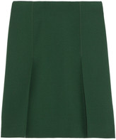 Thumbnail for your product : Erdem Calista pleated wool-crepe mini skirt